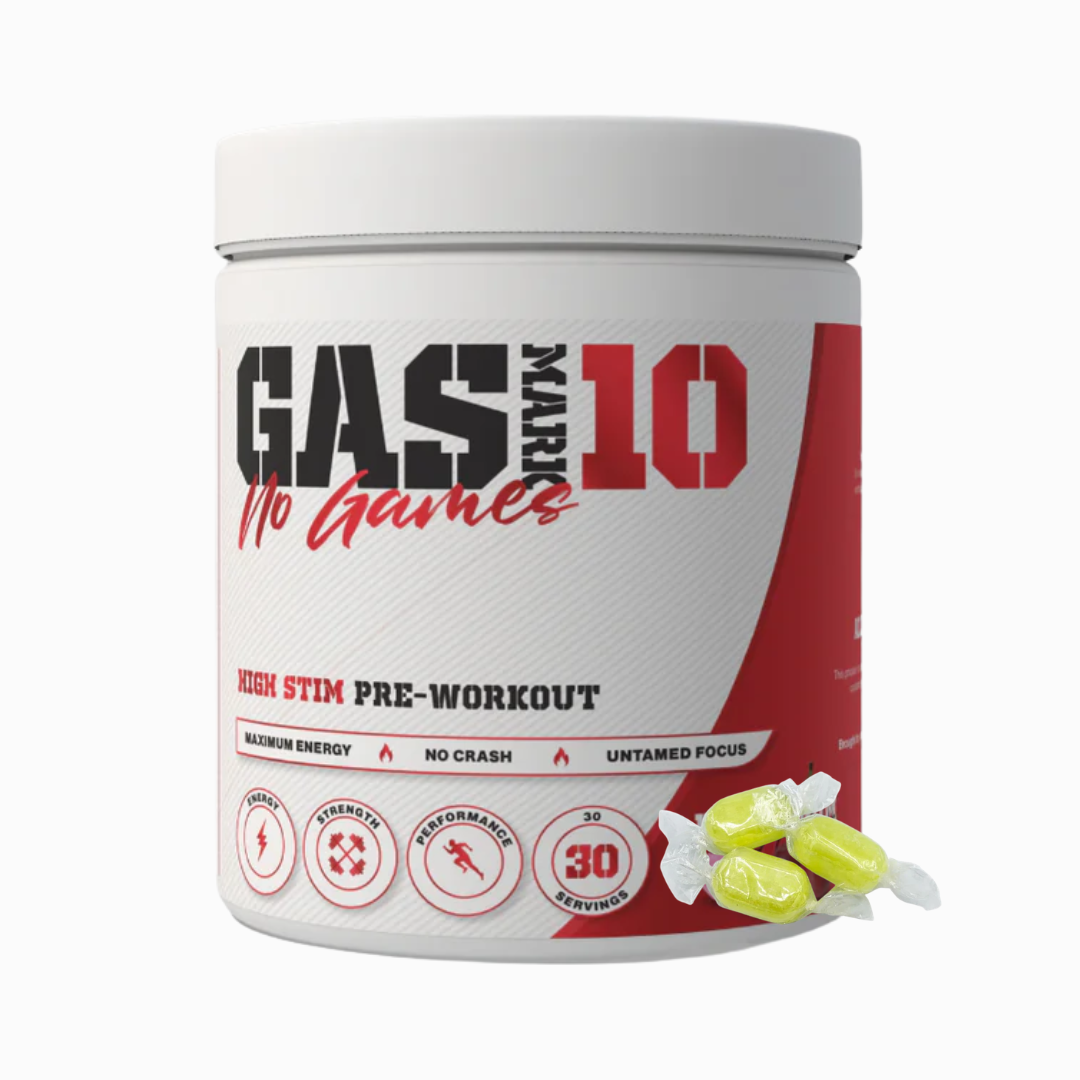 Gas Mark 10 No Games 330g Lemon Sherbet packshot