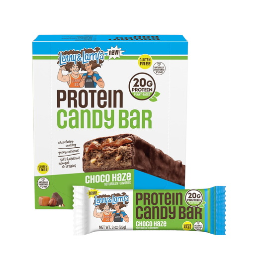 Lenny & Larrys Protein Candy Bar 12x85g Choco Haze packshot