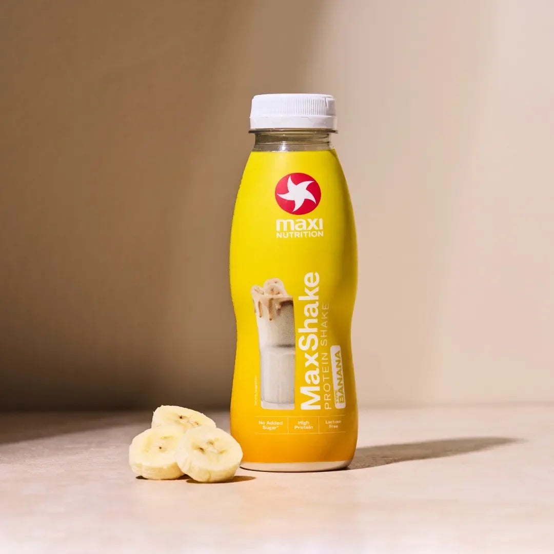 MaxiNutrition MaxShake Protein Milkshake 12x330ml - Banana