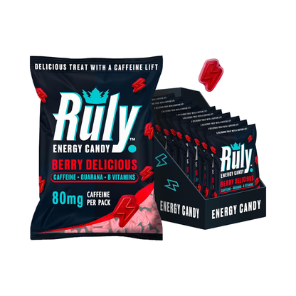 Ruly Energy Gummies 12x42g Berry Delicious packshot