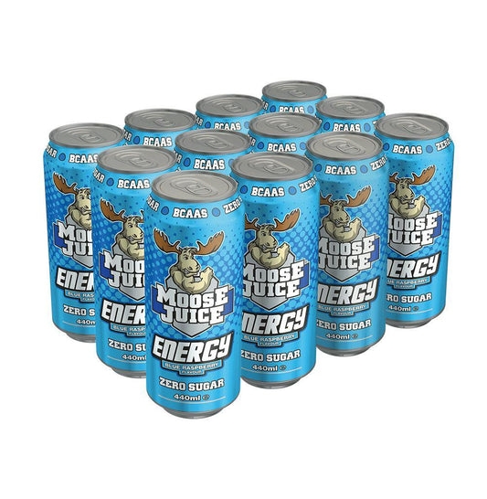 Muscle Moose Moose Juice 12x440ml Blue Raspberry packshot