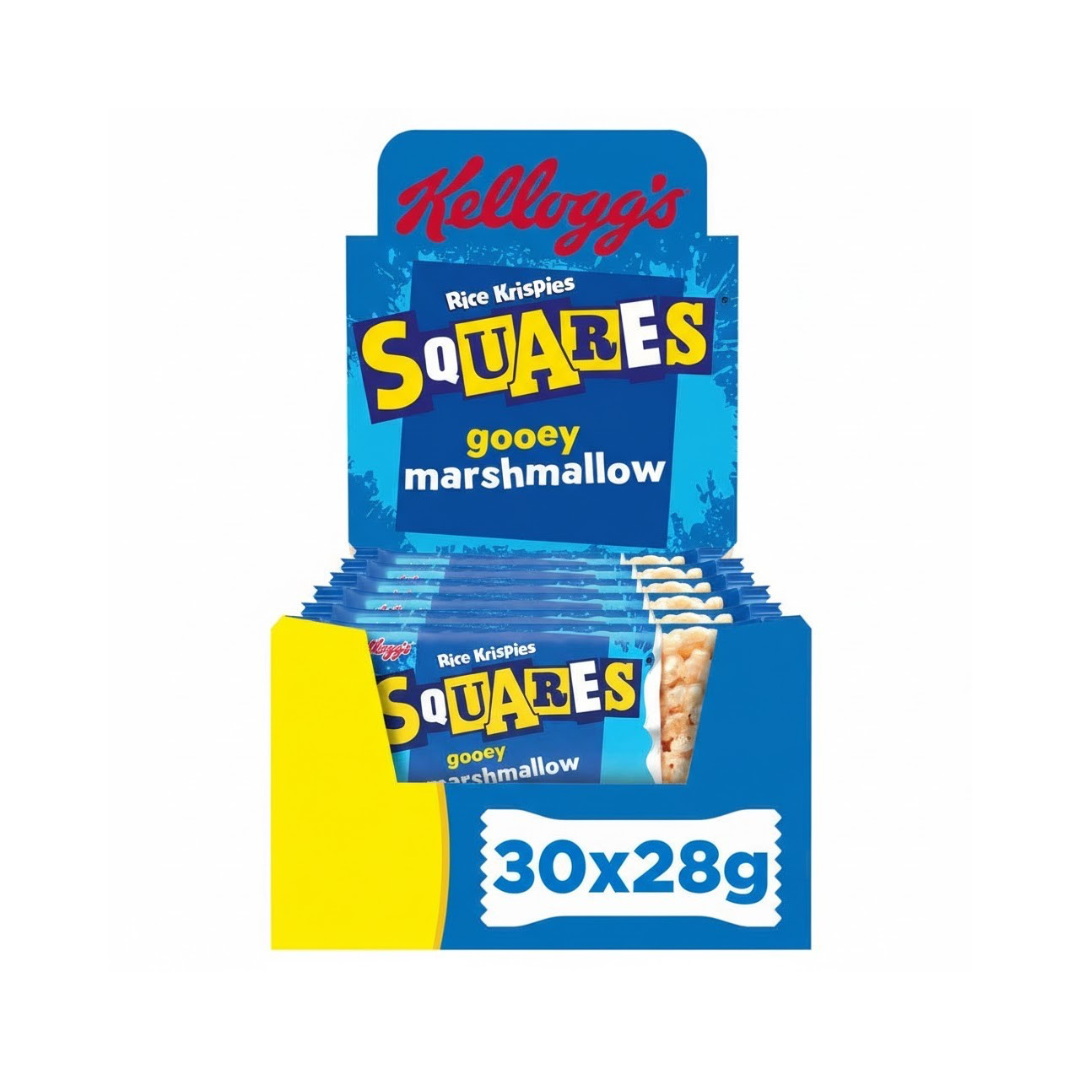 Kellogg's Rice Krispie Squares 30x28g Marshmallow packshot