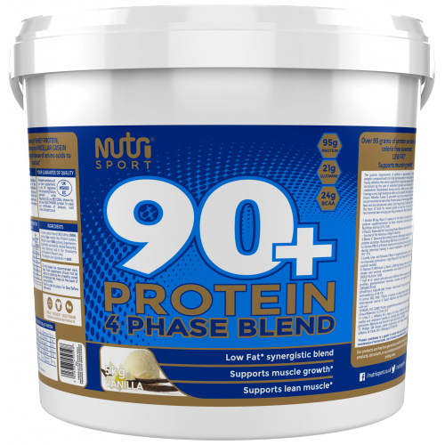 NutriSport 90+ Protein 5kg - Vanilla
