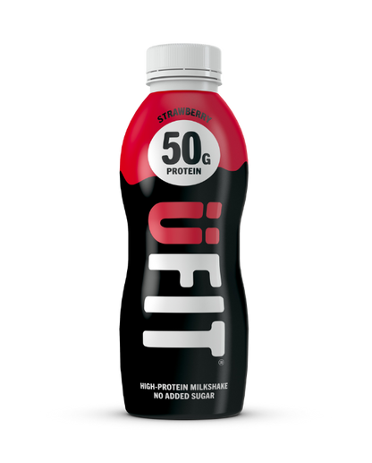 UFIT Protein RTD 8x500ml Strawberry packshot
