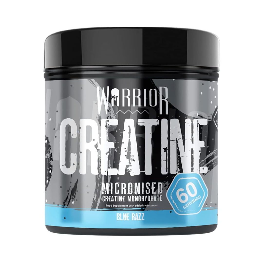 Warrior Creatine 300g Blue Raspberry packshot