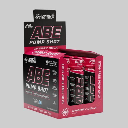 Applied Nutrition ABE Stim Free Pump Shots 12x100ml Cherry Cola packshot