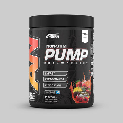 Applied Nutrition ABE (All Black Everything) PUMP Pre-Workout 500g Red Hawaiian packshot