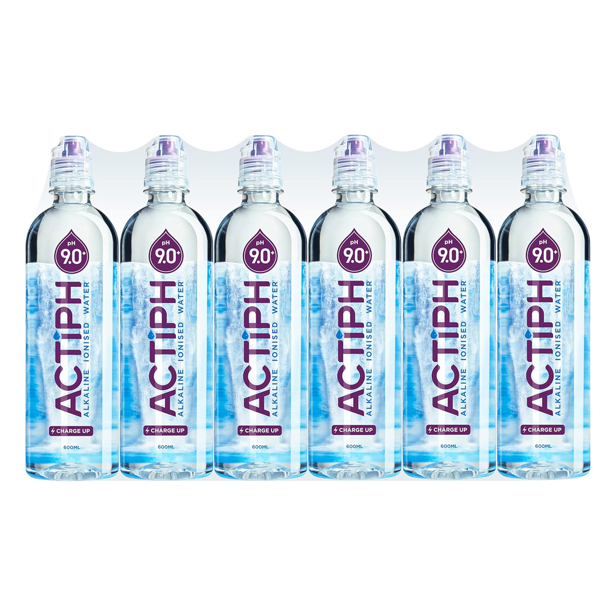 Actiph Alkaline Ionised Water 24x600ml — ACT002