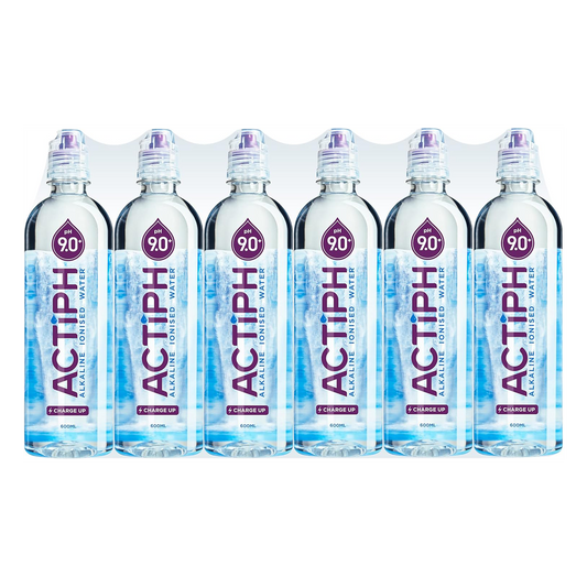 Actiph Alkaline Ionised Water 24x600ml — ACT002