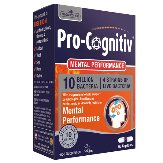 Natures Aid Pro-Cognitiv 60 Caps — AID003