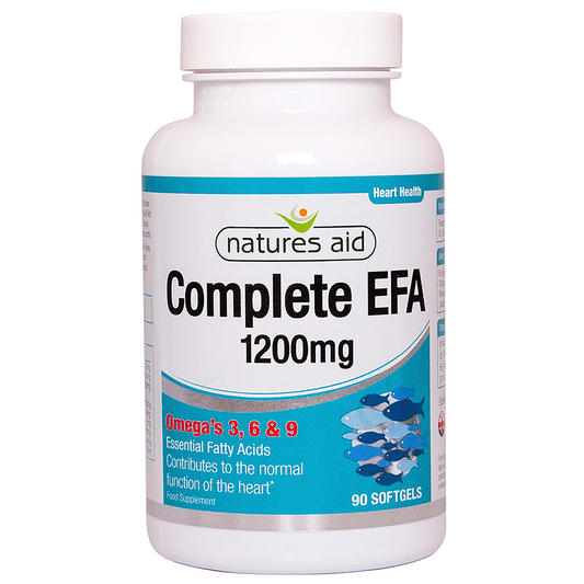 Natures Aid Complete EFA (Omega 3, 6 + 9) 90 Softgels — AID008