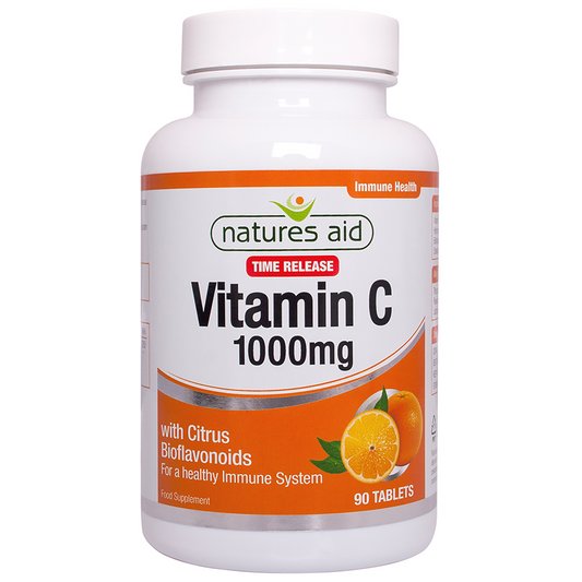 Natures Aid Vitamin C Time Release 90 Tabs — AID013