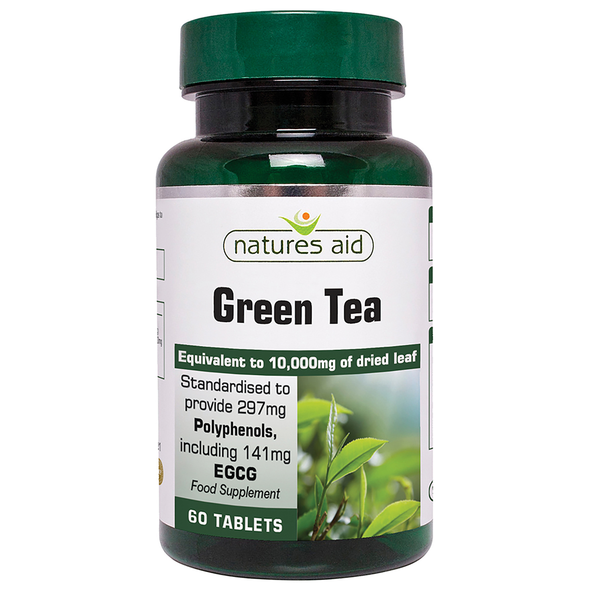 Natures Aid Green Tea 60 Tabs — AID017