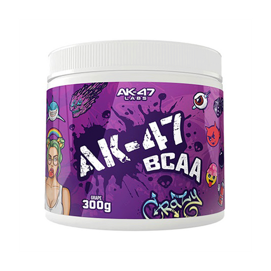AK-47 Labs BCAA 300g - Blue Raspberry product packaging