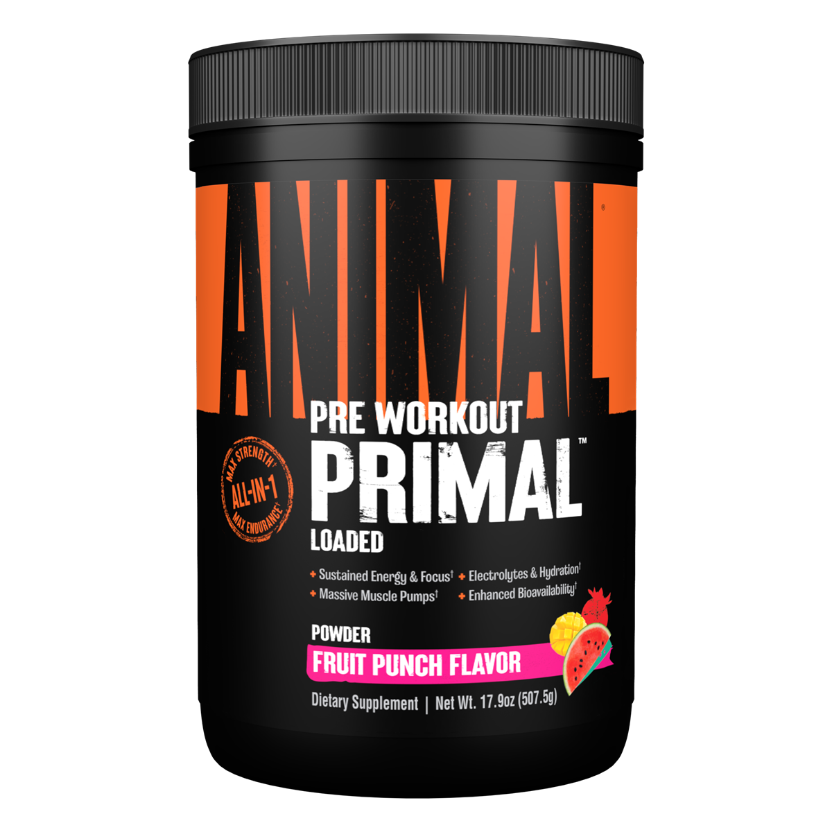 Animal Primal 507.5g - Fruit Punch product packaging