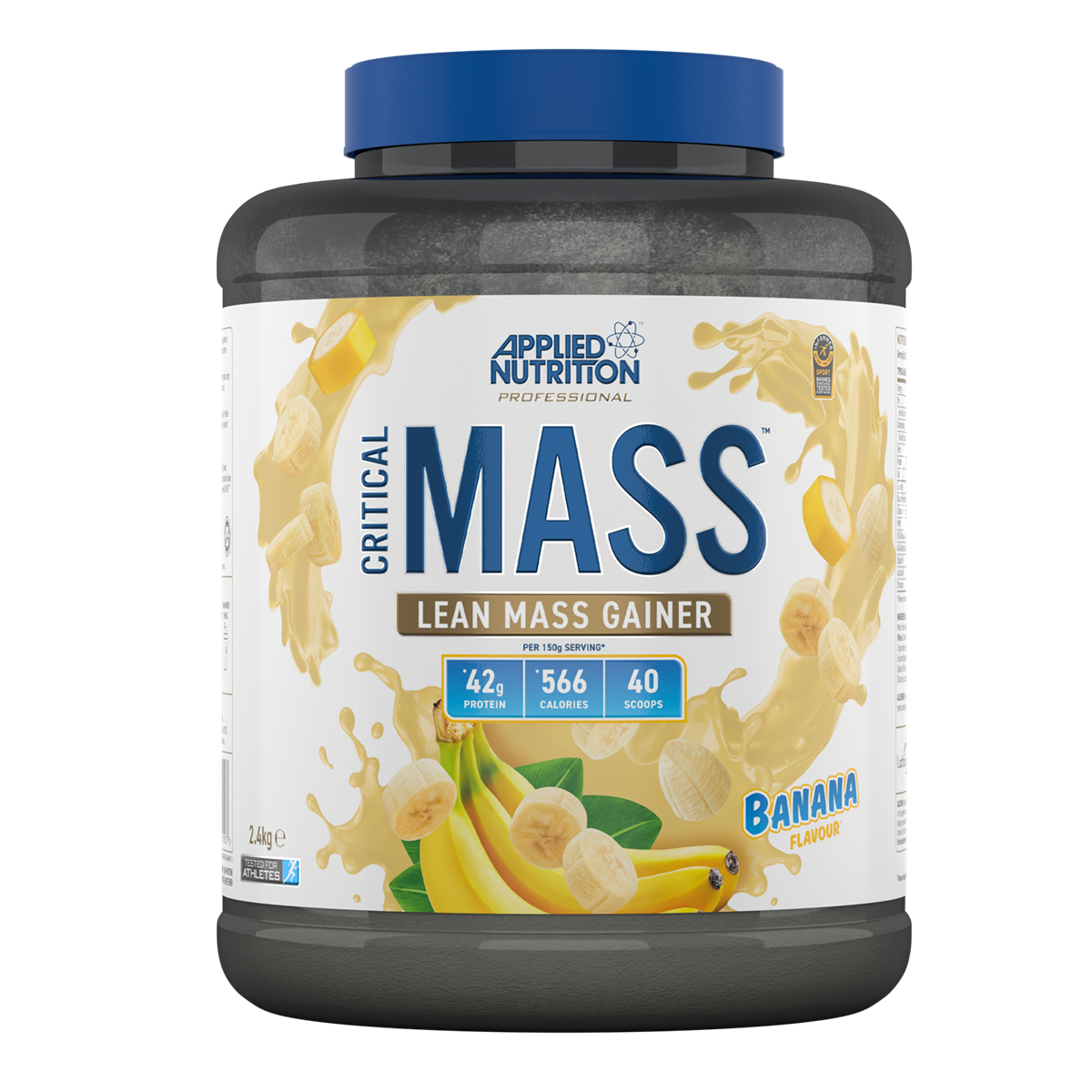 Applied Nutrition Critical Mass Professional 2.4kg - Banana product packaging