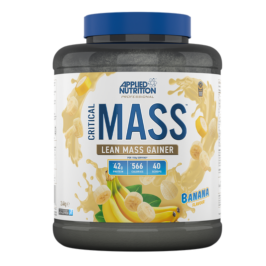 Applied Nutrition Critical Mass Professional 2.4kg - Banana product packaging