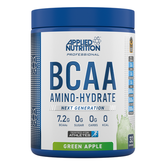 Applied Nutrition BCAA Amino-Hydrate 450g - Green Apple product packaging