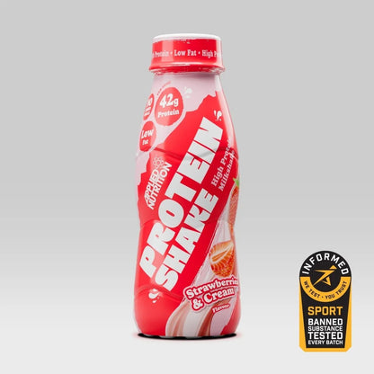 Applied Nutrition High Protein Shake 8x500ml — Strawberries & Cream — product front