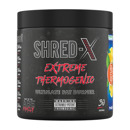 Applied Nutrition Shred-X Powder 300g - Lemon Ice Tea product packaging