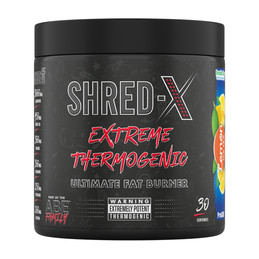Applied Nutrition Shred-X Powder 300g - Lemon Ice Tea product packaging