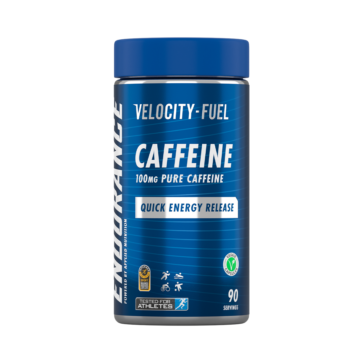 Applied Nutrition Endurance Pure Caffeine 100 Caps — APP278