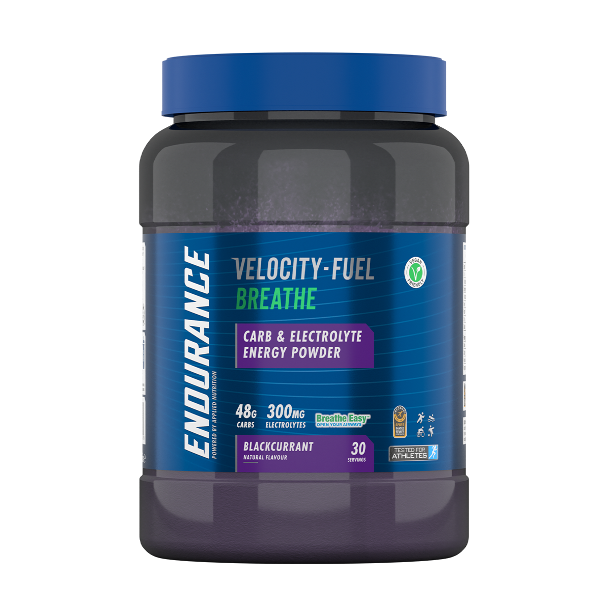 Applied Nutrition Endurance Carb & Electrolyte Energy (Breathe) 1.5kg - Blackcurrant product packaging