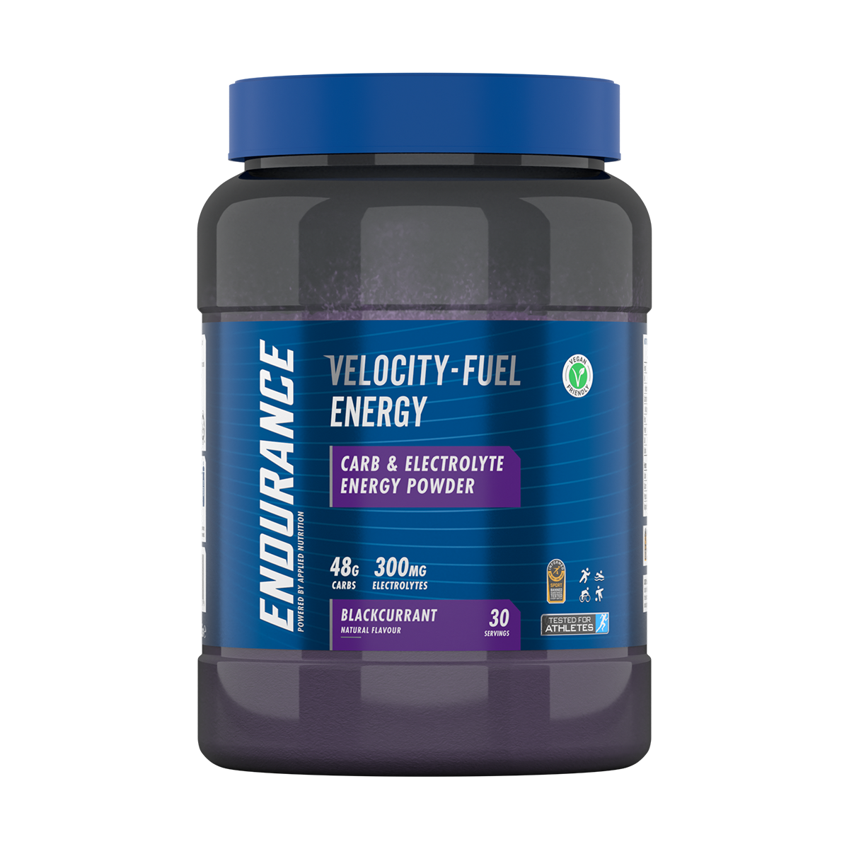 Applied Nutrition Endurance Carb & Electrolyte Energy 1.5kg - Blackcurrant product packaging