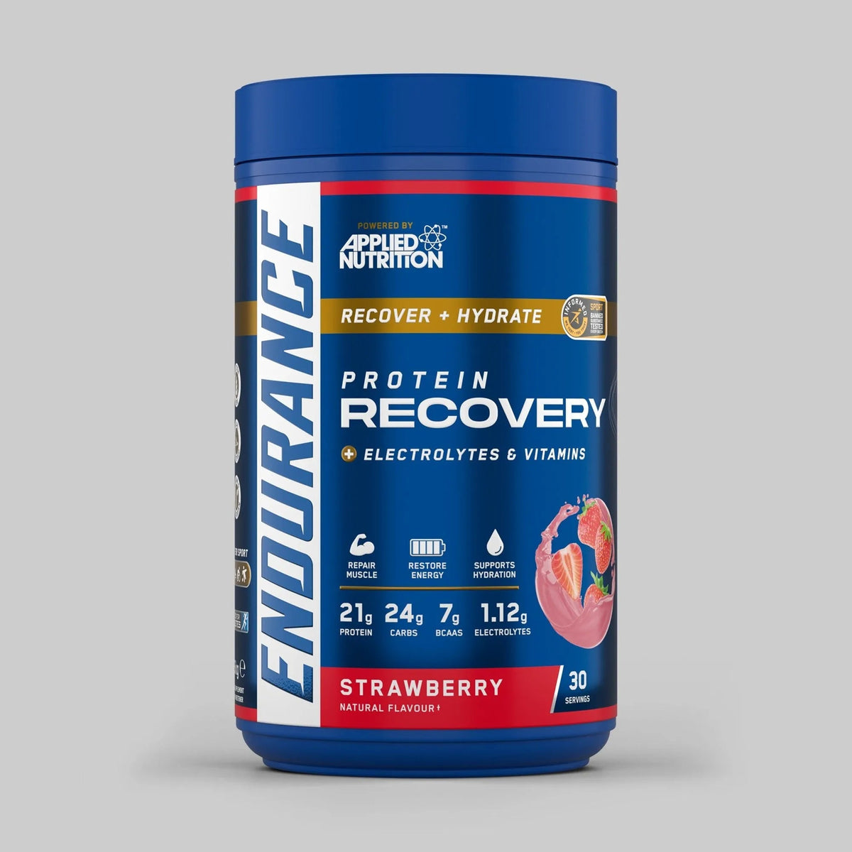 Applied Nutrition Endurance Recovery 1.5kg — Strawberry — product front