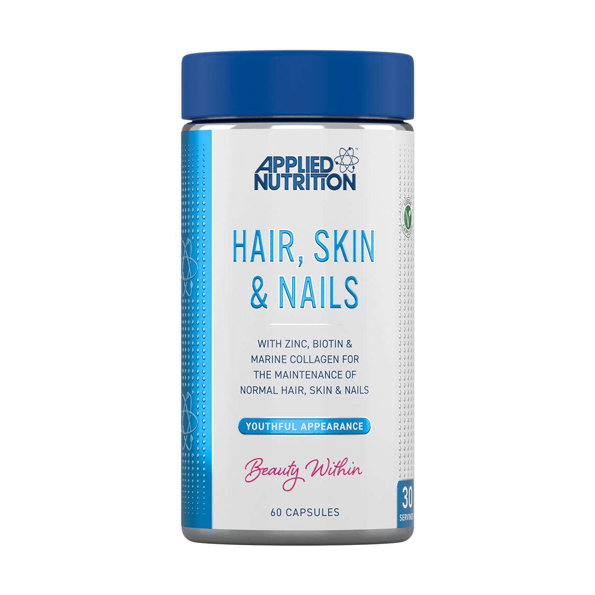 Applied Nutrition Hair, Skin & Nails 60 Caps — APP288
