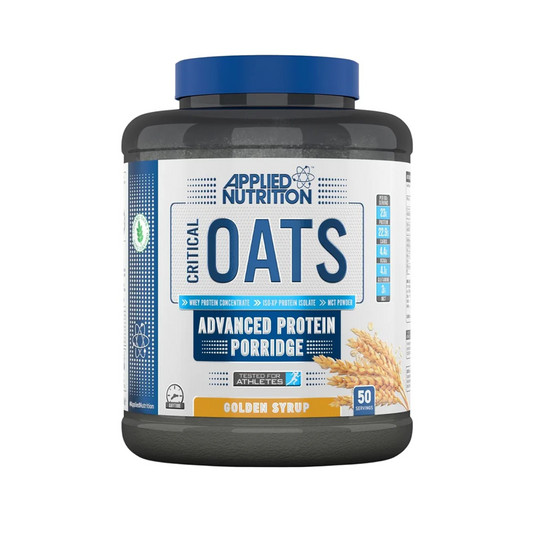 Applied Nutrition Critical Oats 3kg - Golden Syrup product packaging