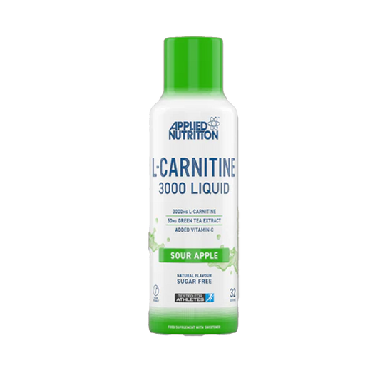 Applied Nutrition L-Carnitine 3000 480ml - Sour Apple product packaging