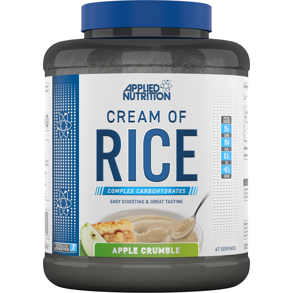 Applied Nutrition Cream Of Rice 2kg - Apple Crumble product packaging