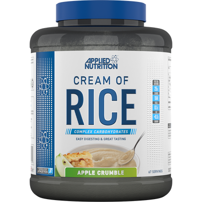 Applied Nutrition Cream Of Rice 2kg - Apple Crumble product packaging