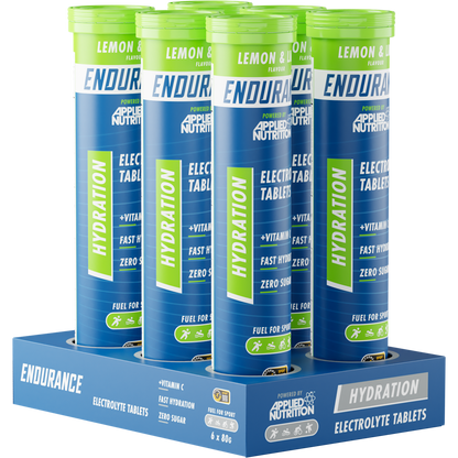 Applied Nutrition Effervescent Electrolyte Tabs 6x20 Tabs - Lemon & Lime product packaging