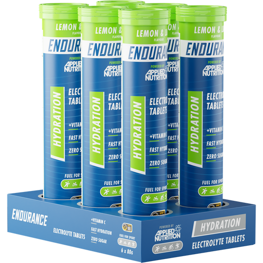 Applied Nutrition Effervescent Electrolyte Tabs 6x20 Tabs - Lemon & Lime product packaging