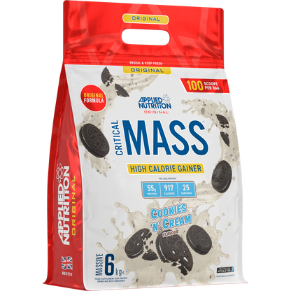 Applied Nutrition Critical Mass Original 6kg - Cookies & Cream product packaging
