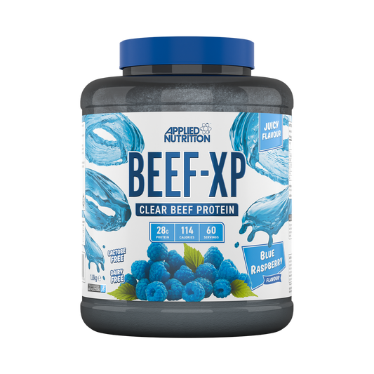 Applied Nutrition Beef XP 1.8kg - Blackcurrant Millions product packaging