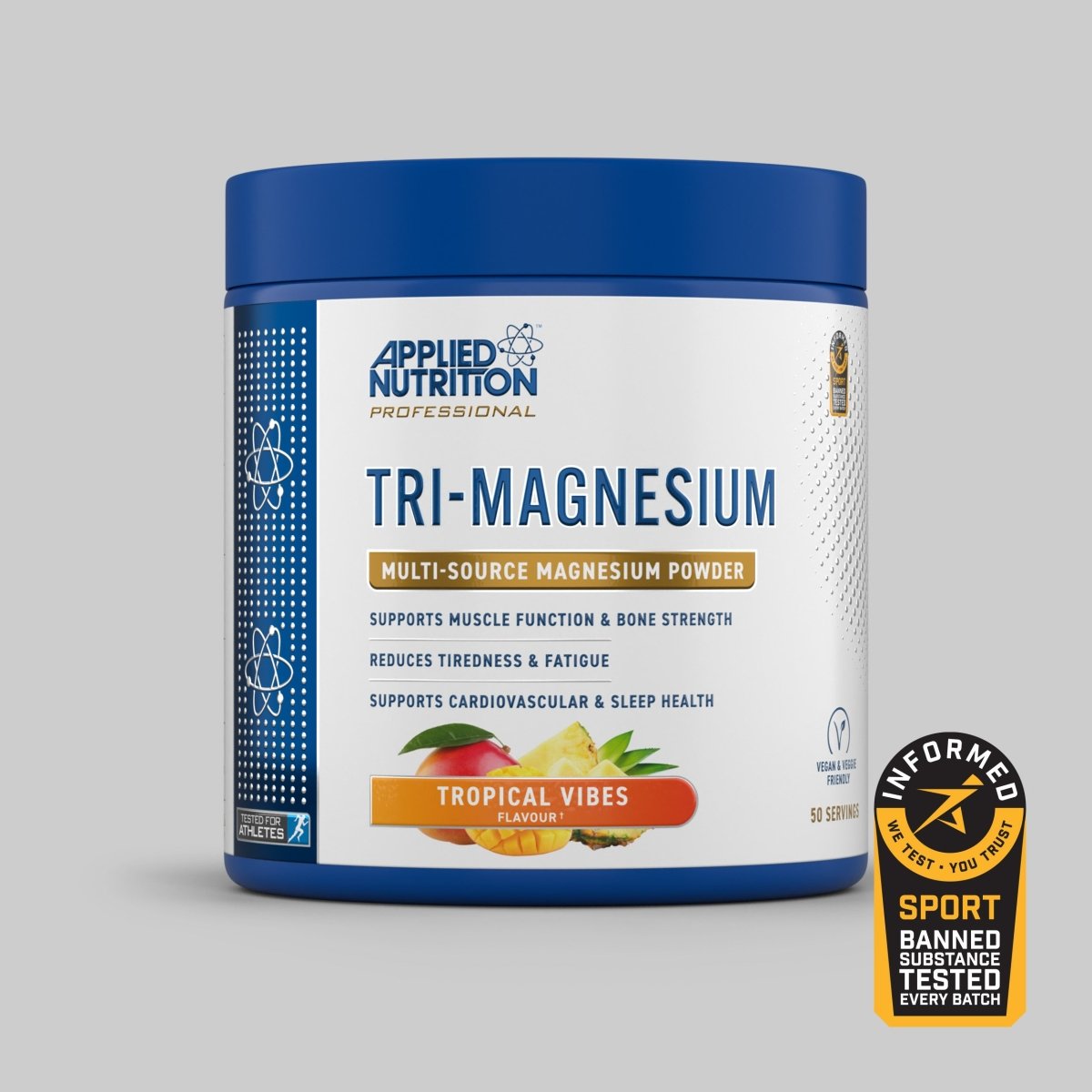 Applied Nutrition Tri-Magnesium Powder 200g — Tropical Vibes — product front