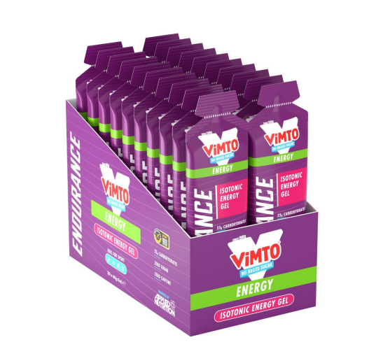 Applied Nutrition Endurance Energy Gel 20x60g - Vimto product packaging