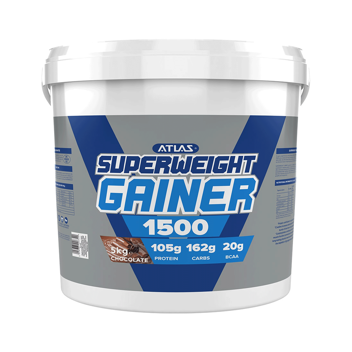 Atlas Superweight Gainer 1500 5kg - Banana product packaging