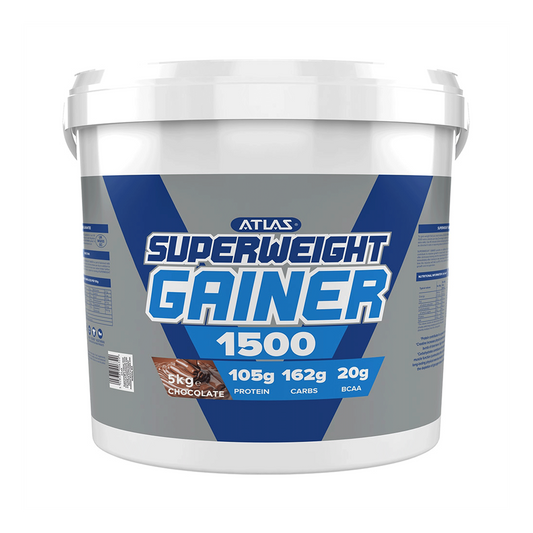 Atlas Superweight Gainer 1500 5kg - Banana product packaging