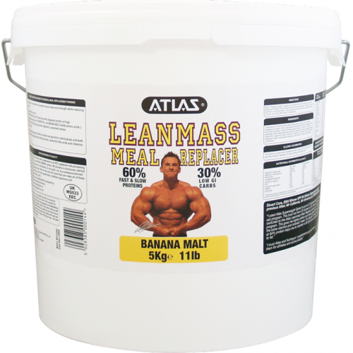 Atlas Leanmass MRP 5kg - Banana & Malt product packaging
