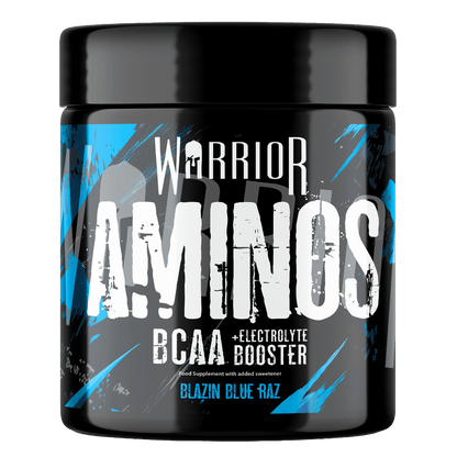 Warrior Aminos 360g Blue Raspberry packshot
