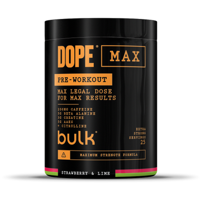 Bulk Dope Max 563g Strawberry & Lime packshot