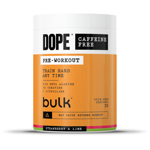 Bulk Dope Pre Workout Caffeine Free 510g