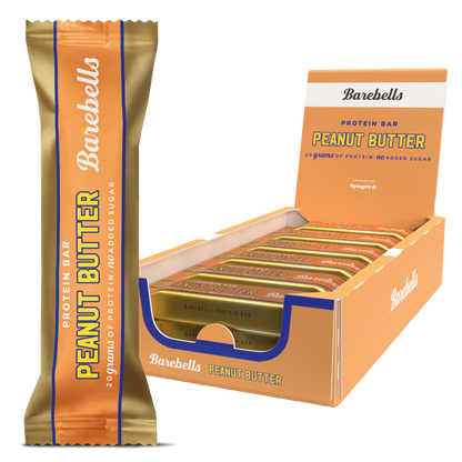 Barebells Protein Bar 12x55g Peanut Butter box