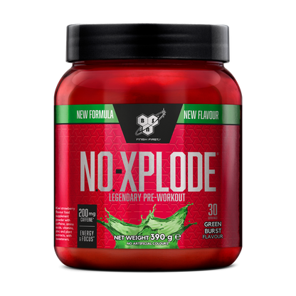BSN N.O.Xplode 390g - Green Burst product packaging