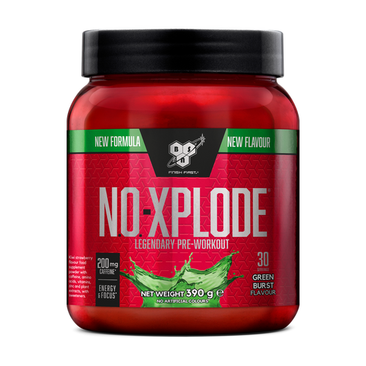 BSN N.O.Xplode 390g - Green Burst product packaging