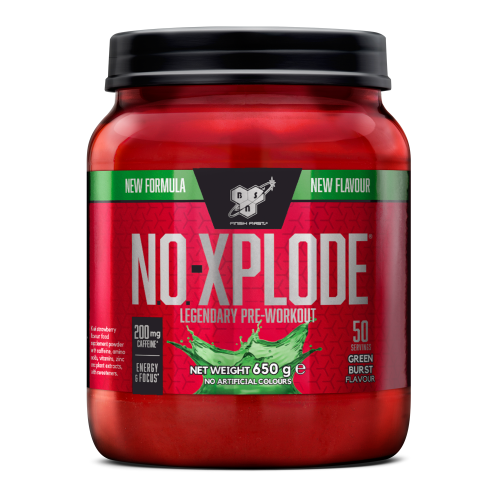 BSN N.O.Xplode 650g - Green Burst product packaging